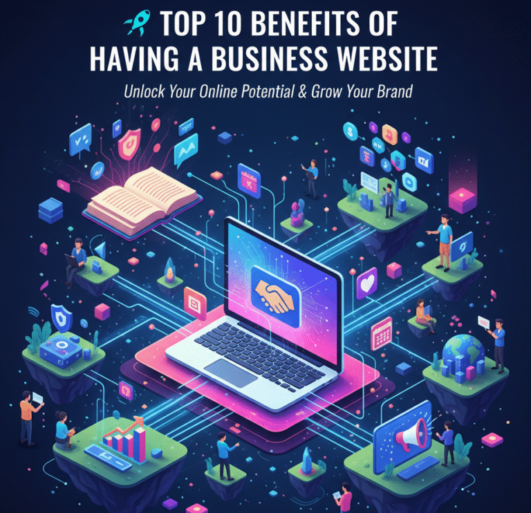 Top 10 Benefits of Having a Business Website