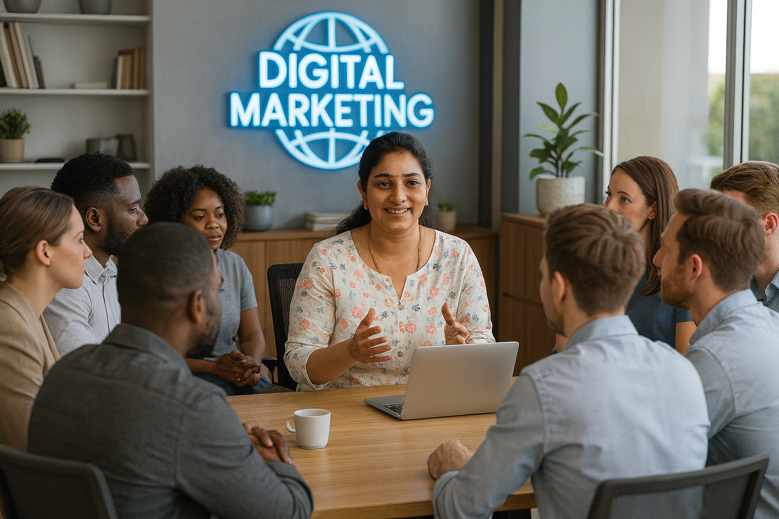 Digital Marketing Discussion - Bharathi Digital Services