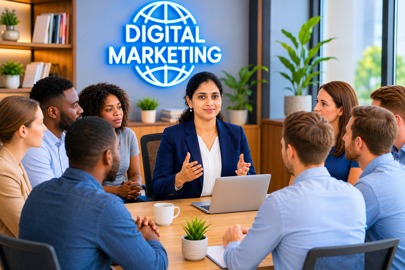 Digital Marketing Discussion - Bharathi Digital Services